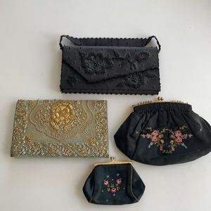 Trio of Antique/Vintage Evening Bags